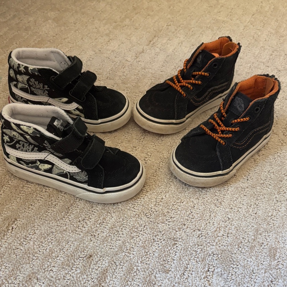 Vans toddler lot mid sk8 reissue / sk8 high